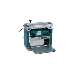 Makita 2012NBX høvl, 0-1,5/0-3,0mm, max 240x304mm, 8,5m/min, 1650 W med stativ