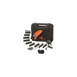 Black & Decker CS3652LKA, Sort, Orange, 180 rpm, 5,5 Nm, Batteri, 3,6 V, Lithium-Ion (Li-Ion)