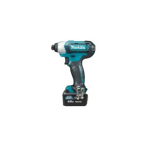 Makita TD110DSMJ - Stødnøgle - ledningfri - 1/4 unbrakosokkel - 110 N·m - 2 batterier - 10.8 V