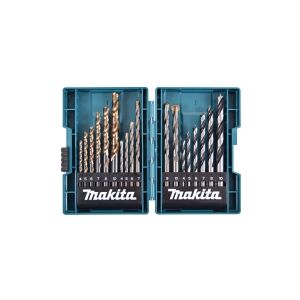 Makita - Borebitsæt - 18 stykker - 5 mm, 6 mm, 7 mm, 8 mm, 10 mm, 4 mm - for Makita DDF487RFE3, DLX2497J