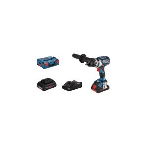 Bosch Powertools Bosch SKRUEMASKINE GSR 18V-110C 2X4A PC L-BOXX - Uden batteri og oplader