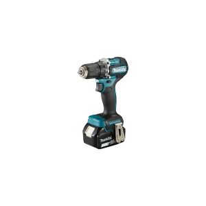 Makita DDF487 - Bor/driver - ledningfri - 2-hastigheders - borepatron med nøgle 13 mm - 40 N·m - 2 batterier - 18 V