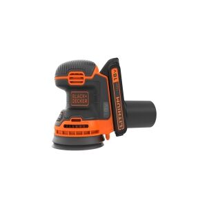 Black & Decker BLACK+DECKER BDCROS18 - Sliber med tilfældigt kredsløb - ledningfri - 1-hastigheds - 125 mm - 18 V