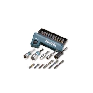 Makita E-03567 Impact Premier 11 stk.  (PH1, PH2, PH3, PZ1, PZ2, PZ3, T15, T20, T25, T30, magnetisk holder 50 mm)