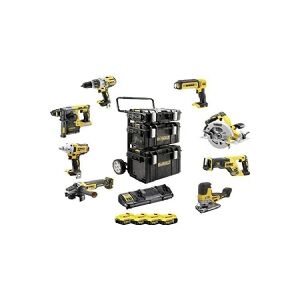 DEWALT COMBO 18V DCD996+DCF880+DCG405+DCS331+DCS367+DCS570+DCH273+DCL050 4x5.0Ah TS-vogn