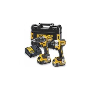 DeWALT DCK268P2T-QW, Skruemaskine, Pistolhåndtag, Sort, Gul, Batteri, 18 V, Lithium-Ion (Li-Ion)