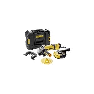 DEWALT vinkelsliber 1500W 125mm TASTAK KASSE + SKÆRM DWE46150 + DIAMANT MÅL DWE4257KT