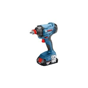 BOSCH SPŪGINIS VERŽTAKLIS 18V 1/2 / HEX 1/4 180Nm 2x2.0Ah GDX 180-LI