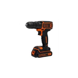 Black & Decker BDCD18-QW, Pistolgreb boremaskine, 650 rpm, 2,5 cm, 1 cm, 650 rpm, 30 Nm