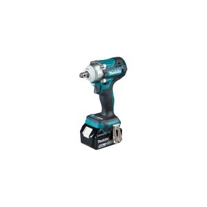 Makita DTW300RTJ - Stødnøgle - ledningfri - 4-hastigheders - 1/2 kvadratisk drev - 580 N·m - 2 batterier - 18 V