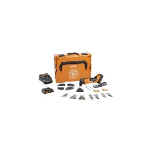 Fein Multimaster AMM 500 Plus 71293864000 Batteridrevet multifunktionsværktøj inkl. batteri, inkl. ekstra batteri, Inkl. oplader, inkl. tilbehør, Kuffert 36