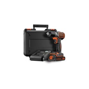 Black & Decker ASD18K-QW, Pistolgreb boremaskine, Nøglefri, 1 cm, 2,5 cm, 1 cm, 800 rpm