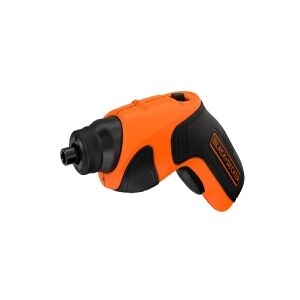 Black & Decker CS3651LC-QW, Sort, Orange, 180 rpm, 5 Nm, Batteri, 3,6 V, Lithium-Ion (Li-Ion)