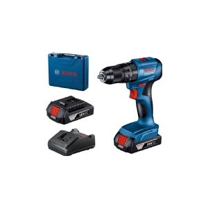 Bosch GSB 185-Li 18 V boremaskine/skruemaskine 2 x 2 Ah batteripakke (06019K3100)