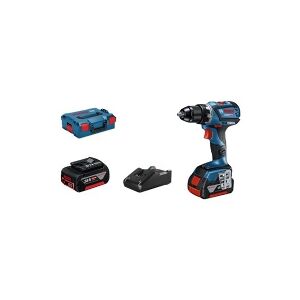 Bosch GSR Professional 18V-60 C - Bore-/skruemaskine - ledningfri 13 mm - 60 N-m - 2 batterier - 18 V