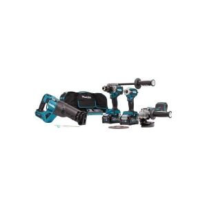 MAKITA COMBO 40Vmax XGT (GA005G+DF001G+TD001G+TD001G+JR001G) 2x4.0Ah +ADP010 +TORBA