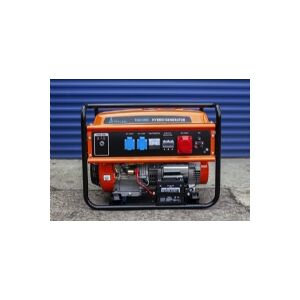 Extralink EX.30370, 5000 W, 220 V, 25 L, Naturgas, Flydende petroliumsgas (LPG), Benzin, 1,87 l/t, Manuel/Elektronisk