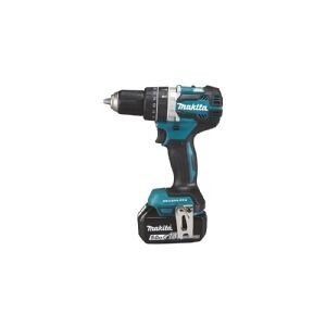 Makita slagboremaskine 18V - DHP484RT3J, inkl. kuffert, 3 stk 5,0Ah batterier & lader