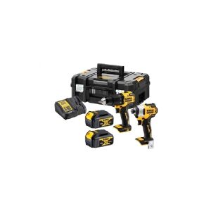 DeWALT DCK2062M2T-QW, Slagnøgle, 1/4, Batteri, 18 V