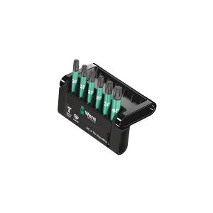 WERA WERK Wera Bit-Check 6 TX Impaktor 1 - Skruetrækkerbitsæt - 6 stykker - torx - T20, T25, T30, T40 - sekskantet - længde: 50 mm