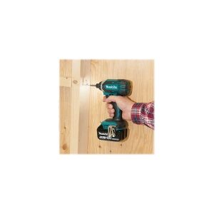 Makita DTD152Z - Støddriver - ledningfri - 1/4 unbrakosokkel 6.35 mm - 165 N·m - 125 mm - intet batteri - 18 V - SOLO