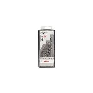 Bosch Powertools Bosch Robust Line CYL-3 Silver Percussion - Borebitsæt - for beton, murerarbejde - twist-bit - 7 stykker - 5 mm, 6 mm, 8 mm, 10 mm, 4 mm, 12 mm - længde: 75 mm, 85 mm, 100 mm, 120 mm, 150 mm