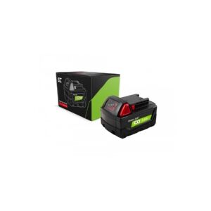 GREENCELL Green Cell Milwaukee M18 18V 5Ah Power Tool Battery Replacement M18 B5 4932430483