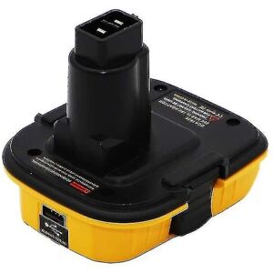 Dca1820 konverter anvendelig Dewalt Dewei 18v 20v lithium nikkel elværktøjsoplader med usb