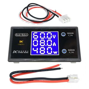 Lcd Digital Voltmeter Amperemeter Spænding Strøm Power Meter 50V