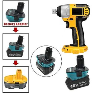 Mak1820 Makita 18v Bl Series Lithium Battery Converter Adapter til Dewalt 18v Xrp Dc De Dw Ni-cd/ni-mh elværktøj