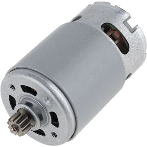 Rs550 18v 19500rpm Dobbelt gear 11 tænder DC-motor med højt drejningsmoment kompatibel med elektrisk bore-/skruetrækker -HG Silver