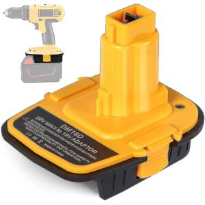 Dm18d Dca1820 Batteri Adapter Med Usb Til Dewalt 20v/18v Til Milwaukee M18 18v Lithium Batteri Dcb204 Dcb205 Konverter Til Dewalt 18v/20v Nicad & Nim