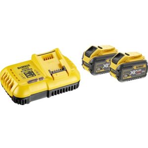 Dewalt Flexvolt Hurtiglader Inkl. 2 Stk. 9ah-Batterier