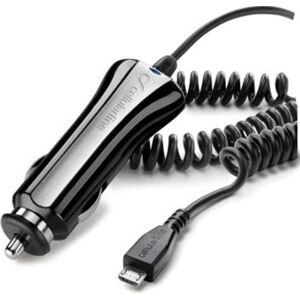 Cellular Line Oplader Til Bil (12/24v) Med Micro Usb