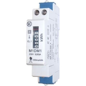 Mto 1-Faset Mekanisk El-Måler 50a 230v