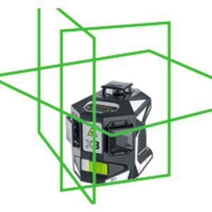 Laserliner Cirkellaser X3 Laser Pro, Med 3 Grønne 360° Lasercirkler