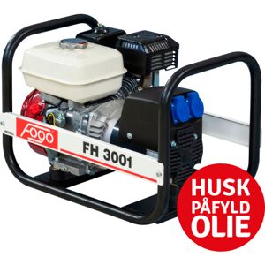 Fogo Fh3001 Generator 230 V, 3,0 Kva/3,0 Kw, Honda