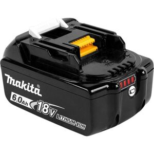 Makita Batteri Bl1860b, 18 V Li-Ion 6,0 Ah