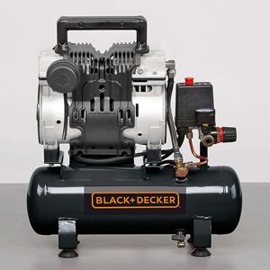 Black & Decker luftkompressor 6 l 230V lydløs