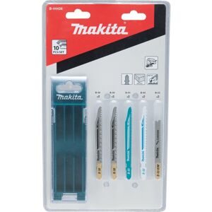 Makita B-44426 stiksav, rullesav & sabelsavklinge Stiksavklinger 10 stk, Savklinge sæt