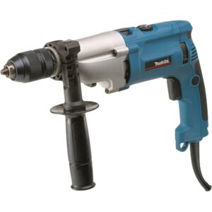 Makita HP2071J bor 2900 rpm Nøglefri 2,5 kg Sort, Blå, Sølv, Slagboremaskine