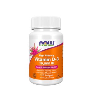 Now Foods Now Vitamina D-3 10000 UI Cápsulas x120