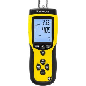 Trotec Anemómetro de tubo de Pitot TA400 incl. certificado de calibración