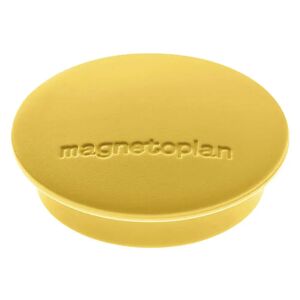 magnetoplan Imán DISCOFIX JUNIOR, Ø 34 mm, UE 60 unid., amarillo