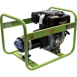 Pramac Generador eléctrico serie E diésel, 230 V, E 6500 - 230 V, 4,9 kVA, 4,4 kW