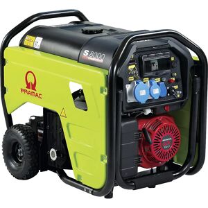 Pramac Generador eléctrico serie S, gasolina, 230 V, S 8000 - potencia 6,0 kVA, arranque manual, 5,5 kW