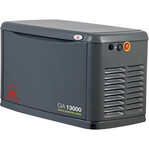 Pramac Generador eléctrico a gas, potencia de emergencia 13.000 VA, 230 V, 1 fase, 12 kW