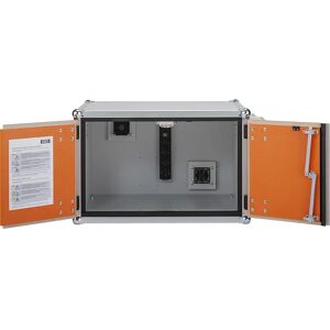 CEMO Armario de seguridad para carga de baterías PREMIUM PLUS, A x P 890 x 660 mm, 230 V, sin patas