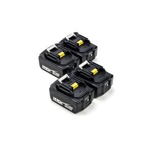 Makita 4x BL1850B / 18V LXT baterías (18 V, 5 Ah)