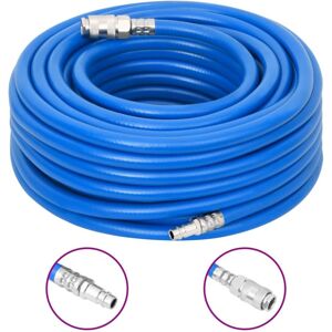 vidaXL Manguera de aire PVC azul 14 mm 2 m